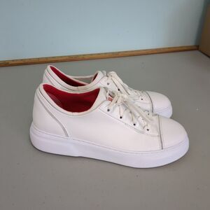 Samuel Hubbard Women's 8.5M "Hubbard Flight Solo" Sneaker White Leather 2909